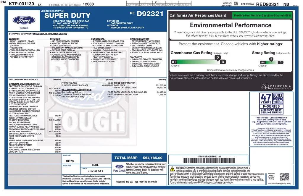 ford f-250 super duty 2024 1FT8W2BA0RED92321 image ford f-250 super duty 2024 1FT8W2BA0RED92321 image